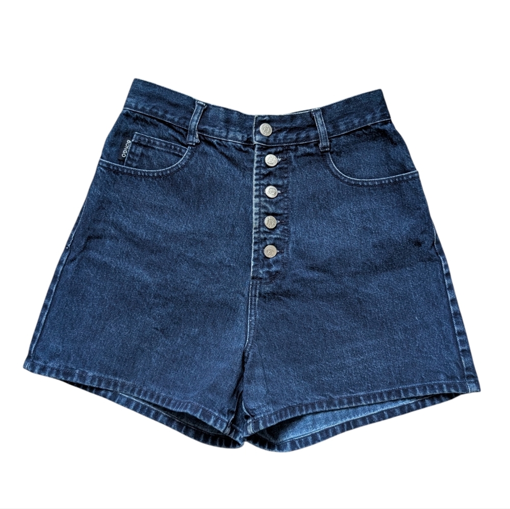 Bongo High Waisted Indigo Shorts